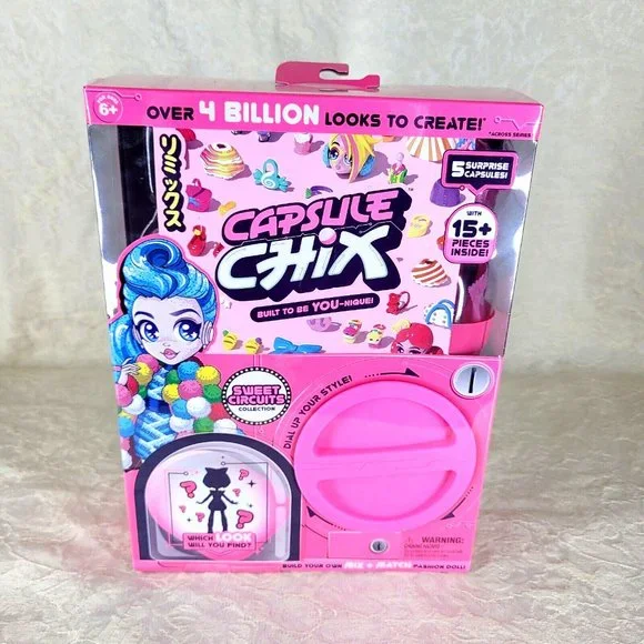 Capsule Chix Doll S1 Sweet Circuits Giga Glam CTRL ALT Magic Holo Glow New